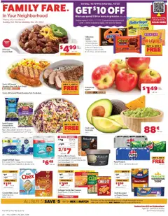 Ad Preview of Family Fare Weekly Ad - MI from 10/19/2025