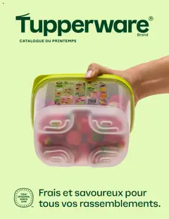 Un aperçu du dépliant Catalogue du Printemps du magasin Tupperware est valide à partir 1 avr. 2025