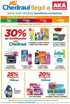Vista previa las ofertas de la tienda Arteli - Folleto Bonificación Aká desde el 16/01/2026 