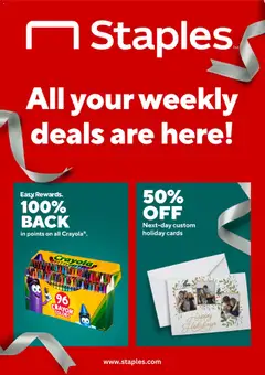 Ad Preview of Staples Weekly Ad from 12/14/2025