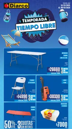 Vista previa del folleto de la tienda Diarco válido desde el 22/12/2025 