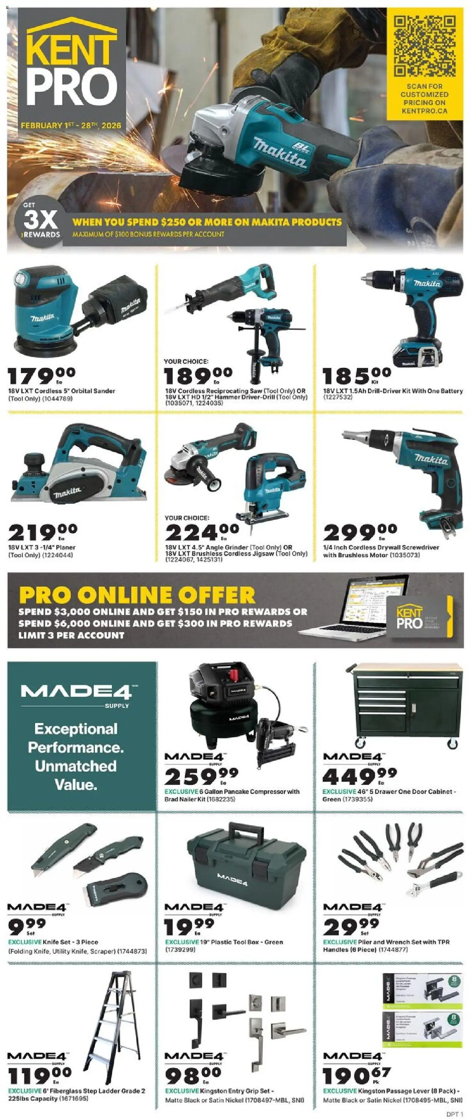 Preview of leaflet KentPro Monthly - NS from shop Kent is valid from Feb 01, 2026