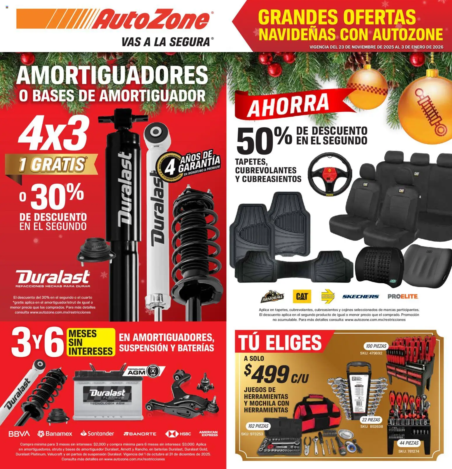 Vista previa las ofertas de la tienda AutoZone - Catálogo desde el 23/11/2025 