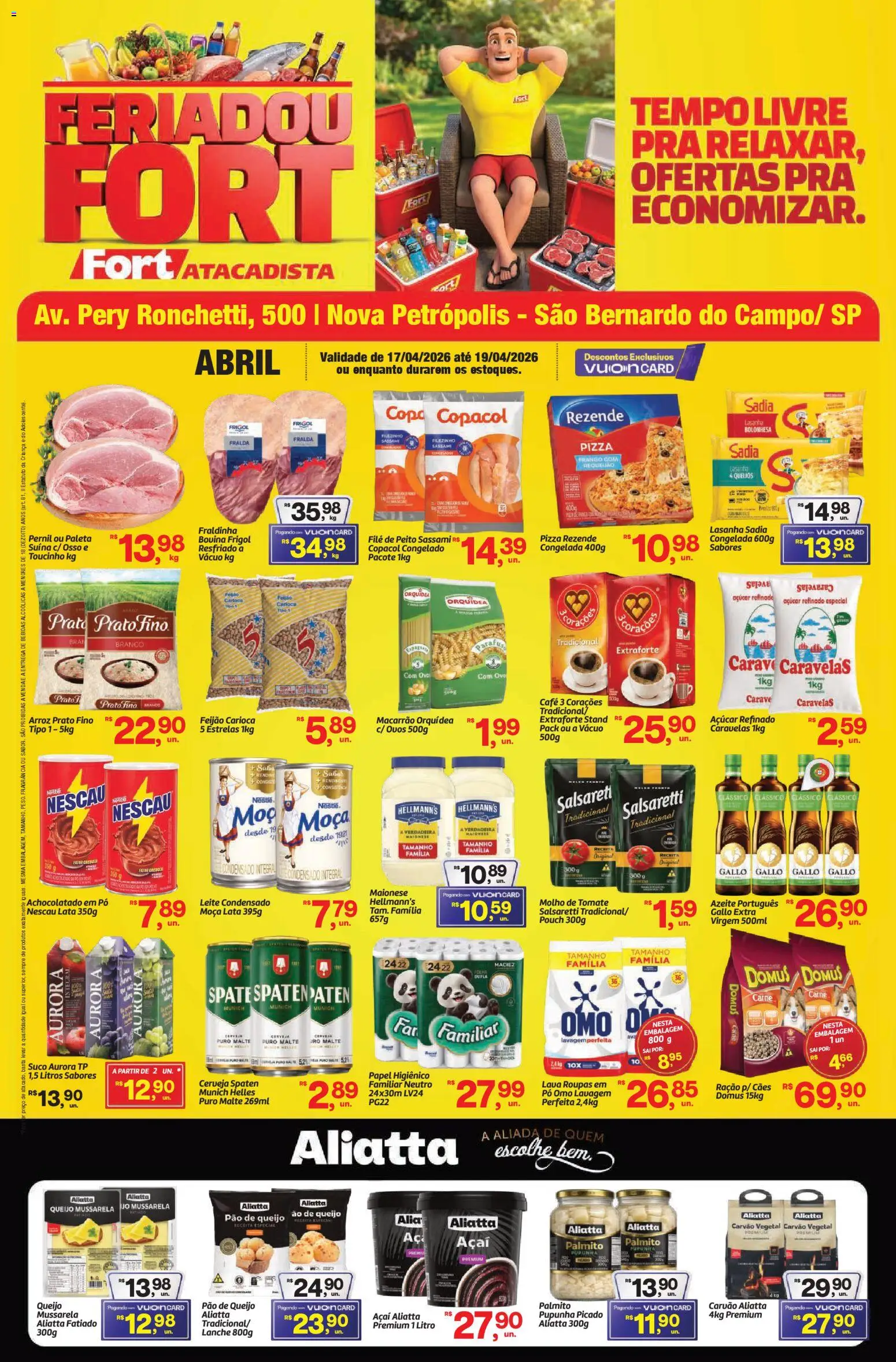 Pré-Visualização do folheto "Fort Atacadista - Ofertas da semana" da loja Fort Atacadista válido a partir de 17/04/2026