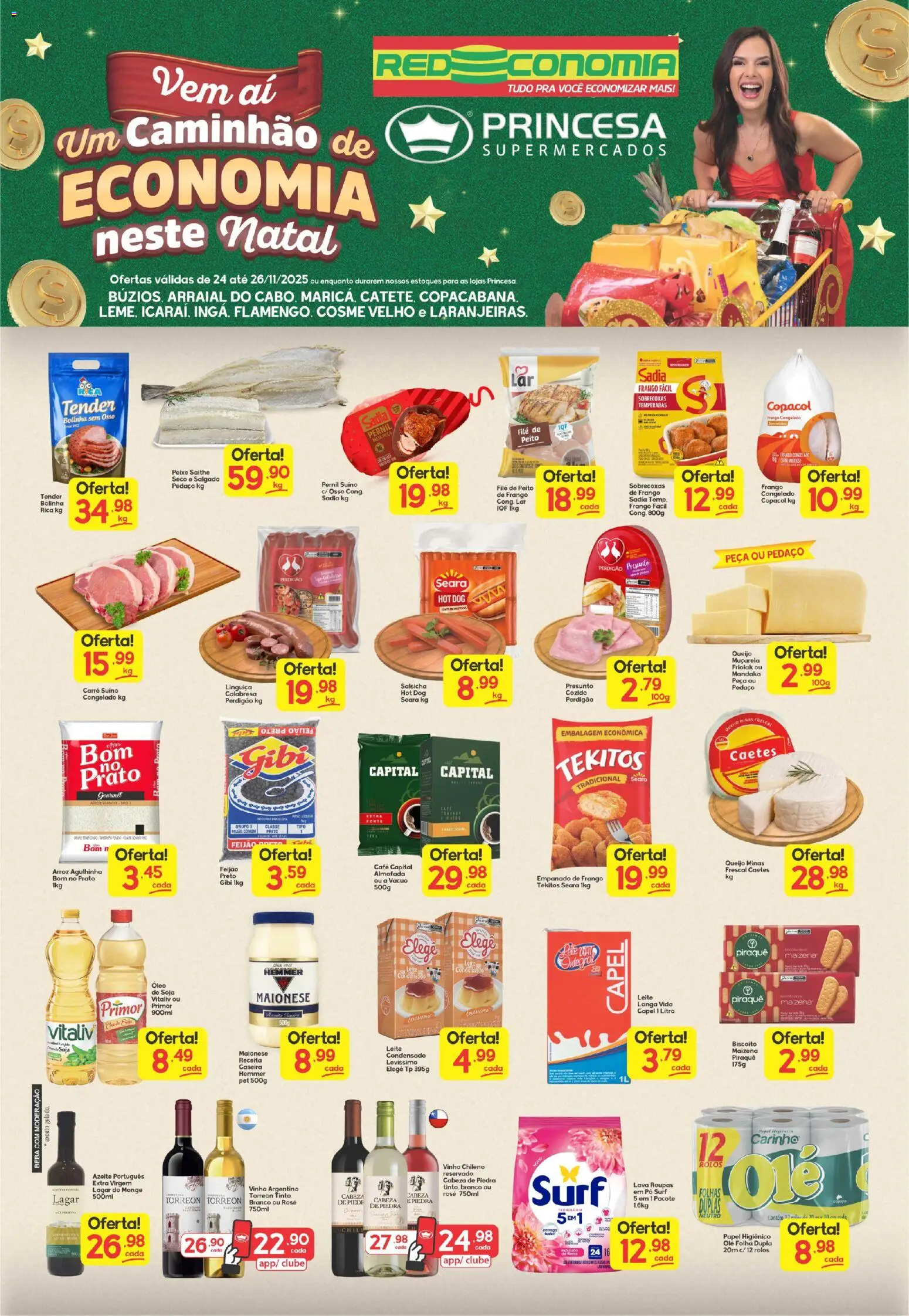 Pré-Visualização do folheto "Encarte" da loja Princesa válido a partir de 24/11/2025