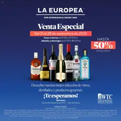 Vista previa las ofertas de la tienda La Europea - Catálogo Venta Especial desde el 01/09/2025 