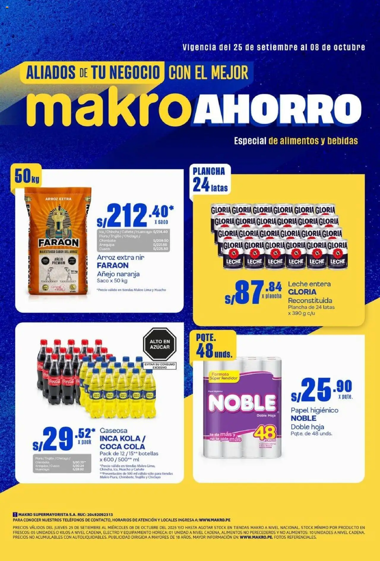 Makro Catálogo Makroahorro VIG#20 (25/09/2025 - 08/10/2025) - ofertas de hoy - número de página 1
