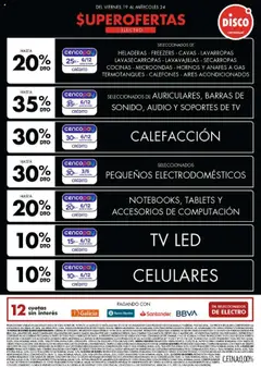 Vista previa del folleto de la tienda Disco válido desde el 19/09/2025 