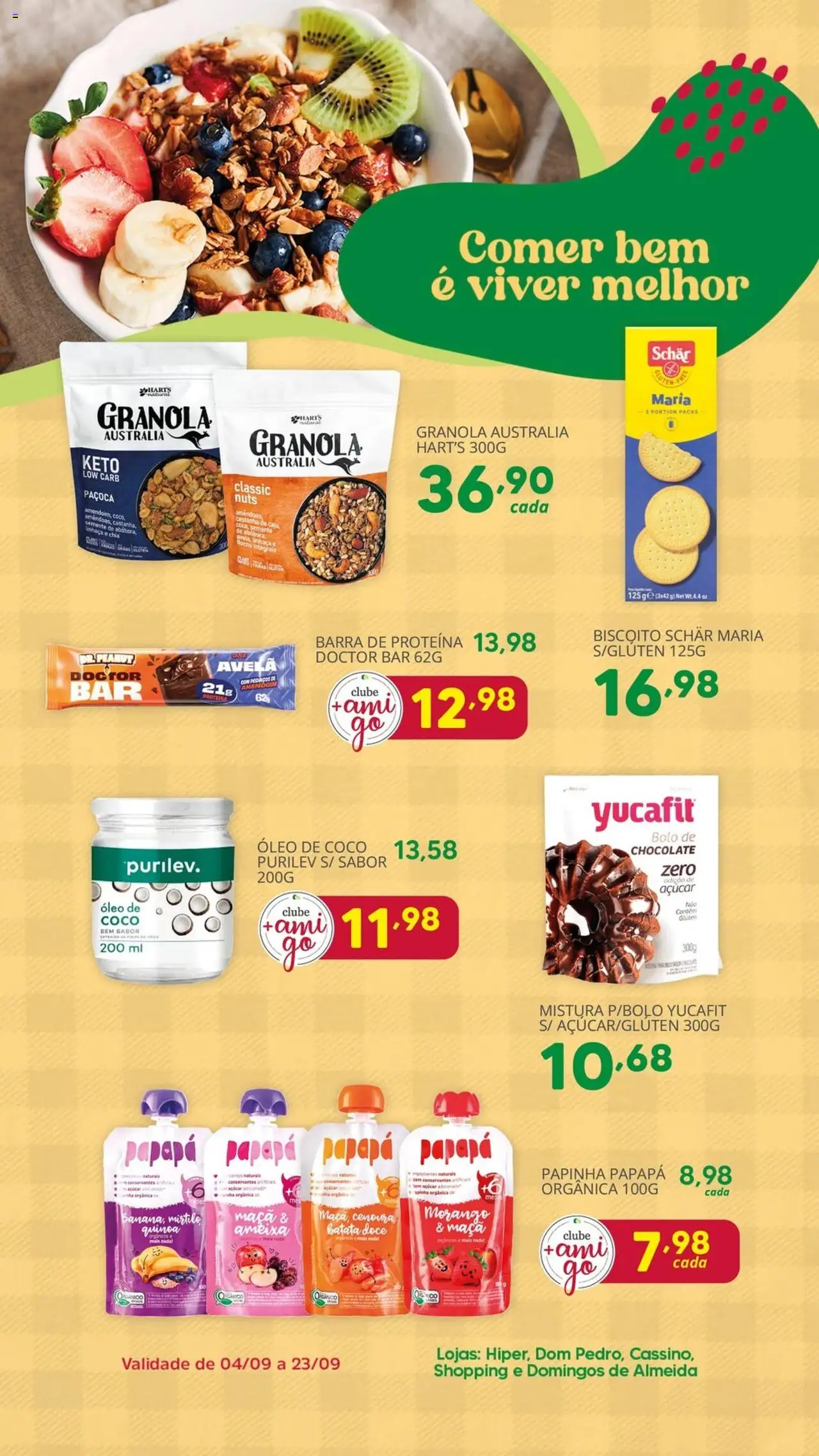 Supermercado Guanabara folheto "Ofertas de produtos saudáveis e saborosos" válido a partir de 04/09/2025 - número de página 1