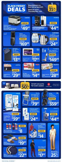 Preview of leaflet Weekly Flyer from shop Walmart is valid from Nov 13, 2025 | Page: 18