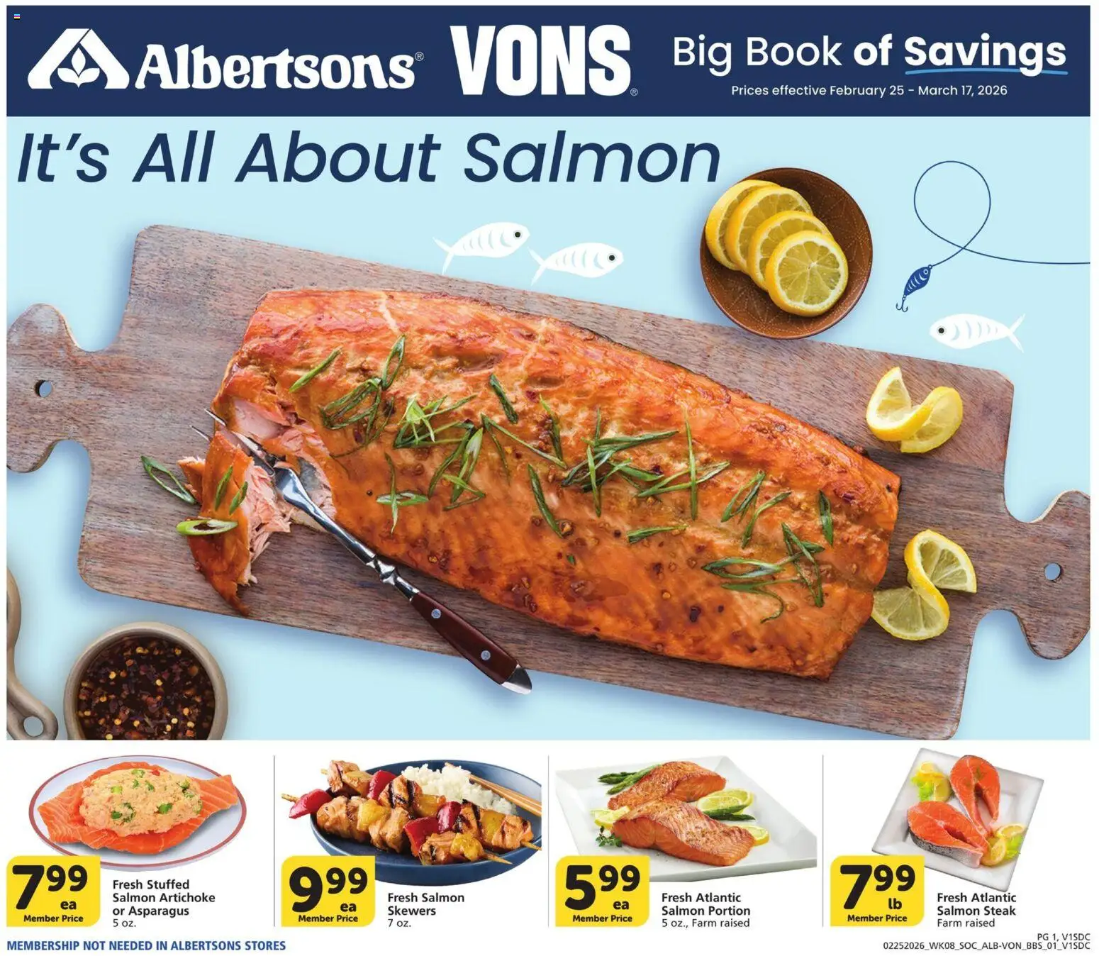 Ad Preview of Vons Big Book of Savings from 02/25/2026