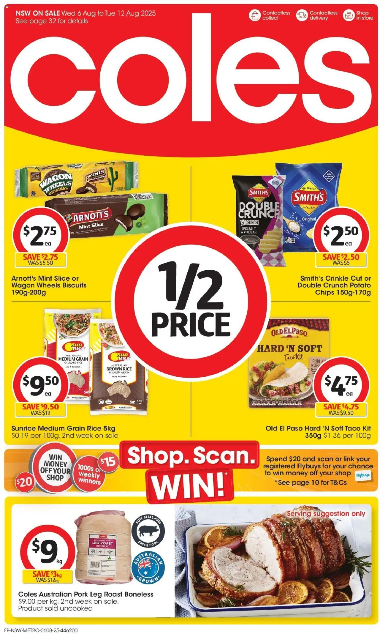 Coles catalogue valid from 06/08/2025 - page 1