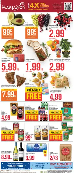 Ad Preview of Mariano's Black Friday from 11/05/2025