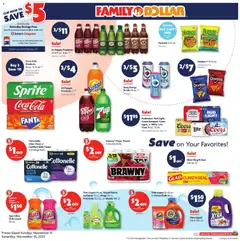 Ad Preview of Family Dollar Weekly Ad from 11/09/2025