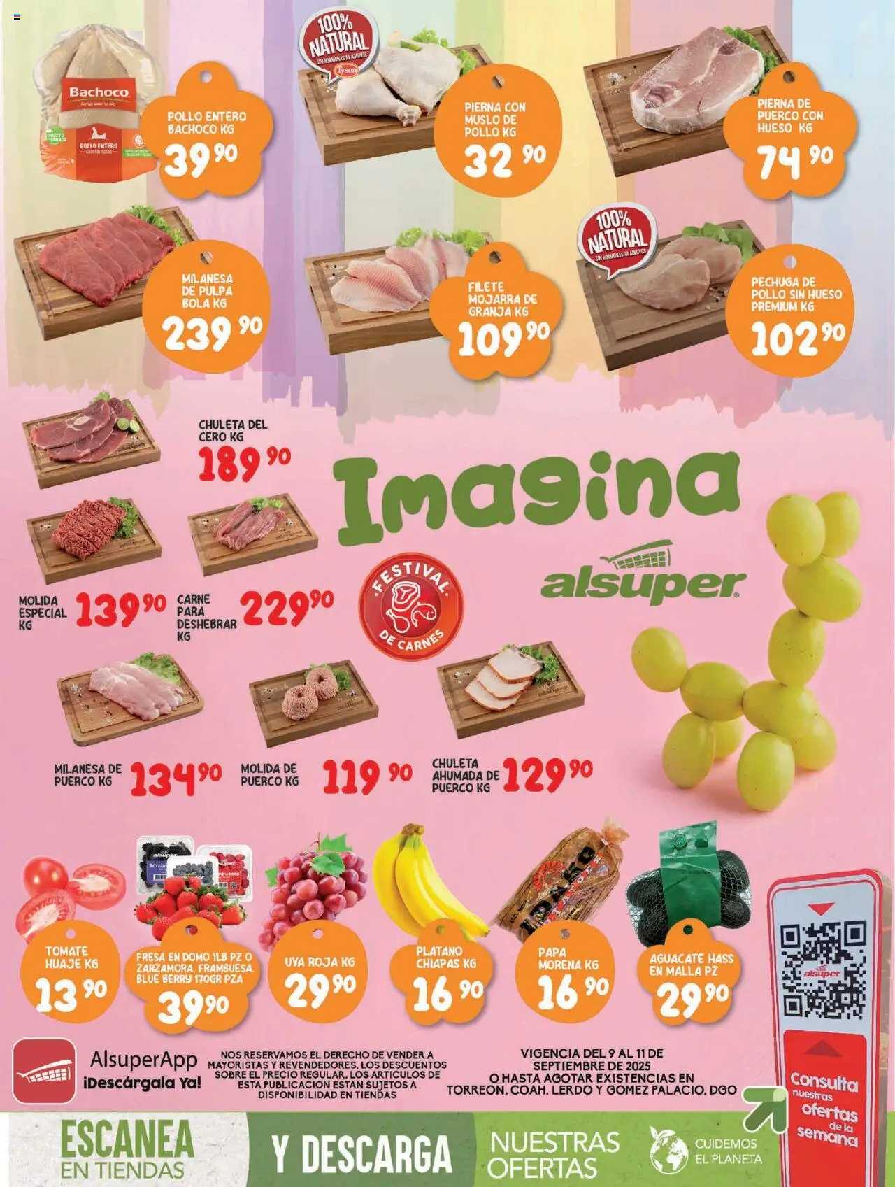Folleto - Laguna Alsuper y sus promociones válidas desde el 09/09/2025 - Número de página 1