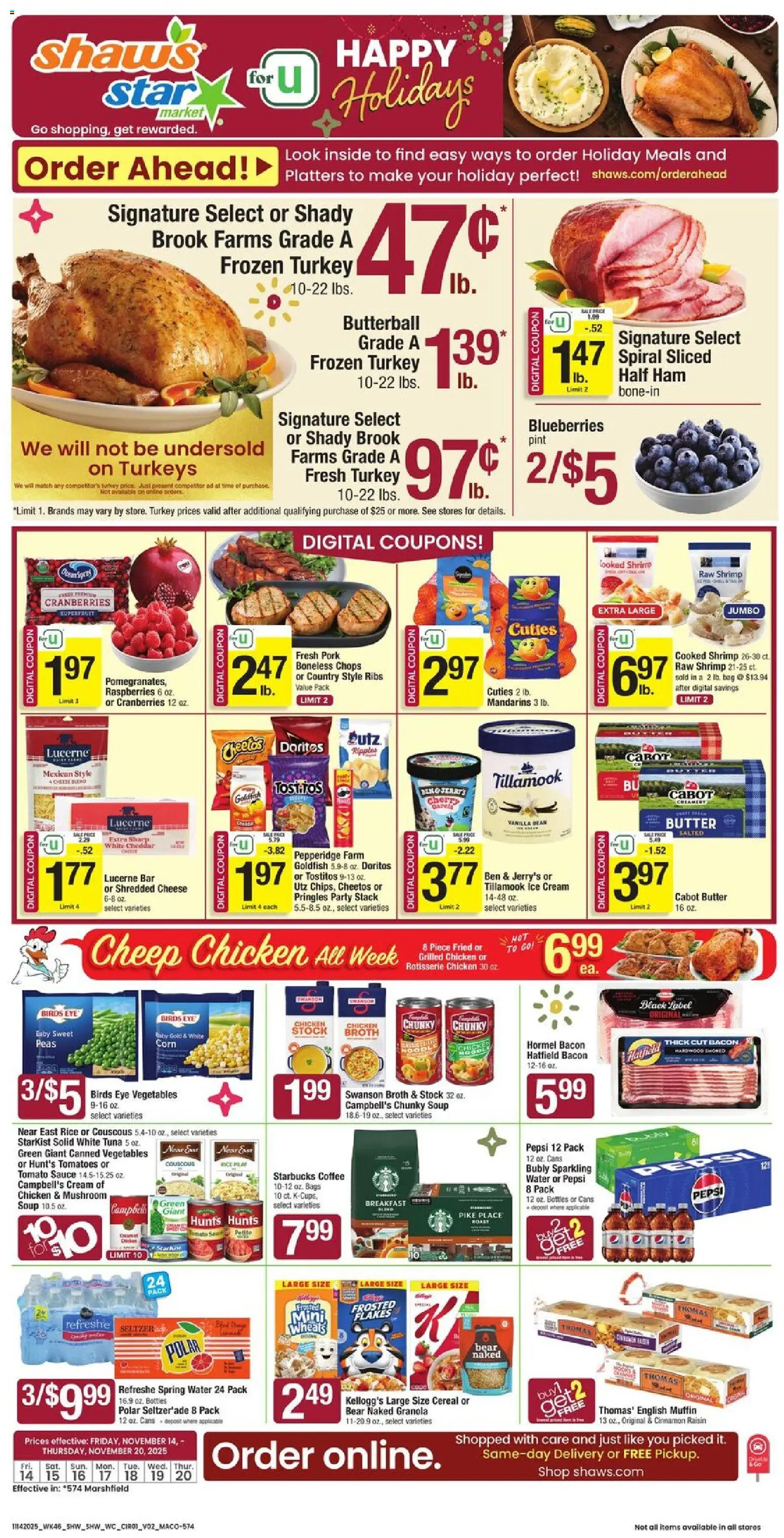 Ad Preview of Star Market Weekly Ad from 11/14/2025