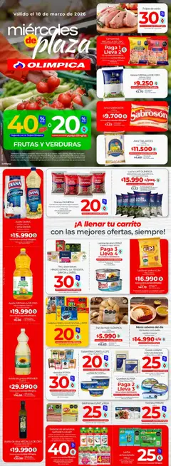  Vista previa del prospecto Olímpica catálogo del almacen Olímpica válida del 18/03/2026 al 18/04/2026