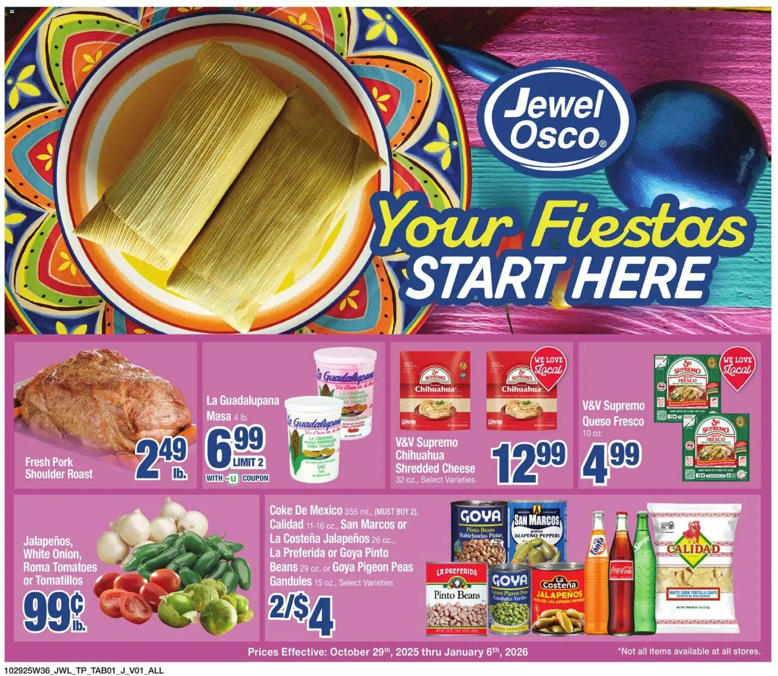 Ad Preview of Jewel Osco Specialty Publication from 10/29/2025