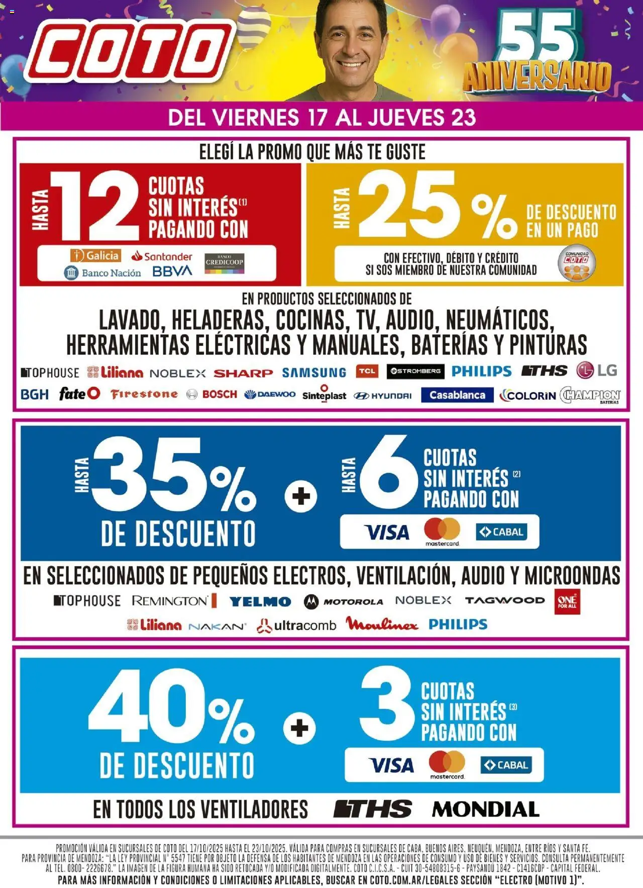 Coto Electro Motivo del 17/10/2025 >> Catálogo