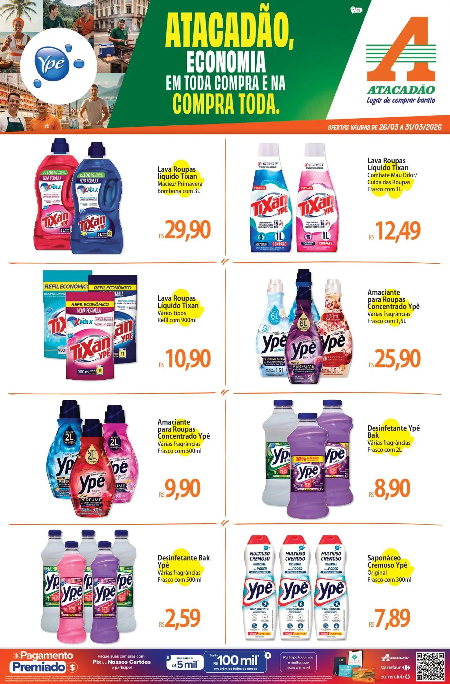 Pré-Visualização do folheto "Atacadão ofertas - CE" da loja Atacadão válido a partir de 26/03/2026