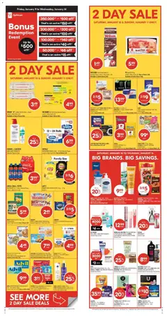 Preview of leaflet Weekly flyer / circulaire from shop Shoppers is valid from Jan 09, 2026