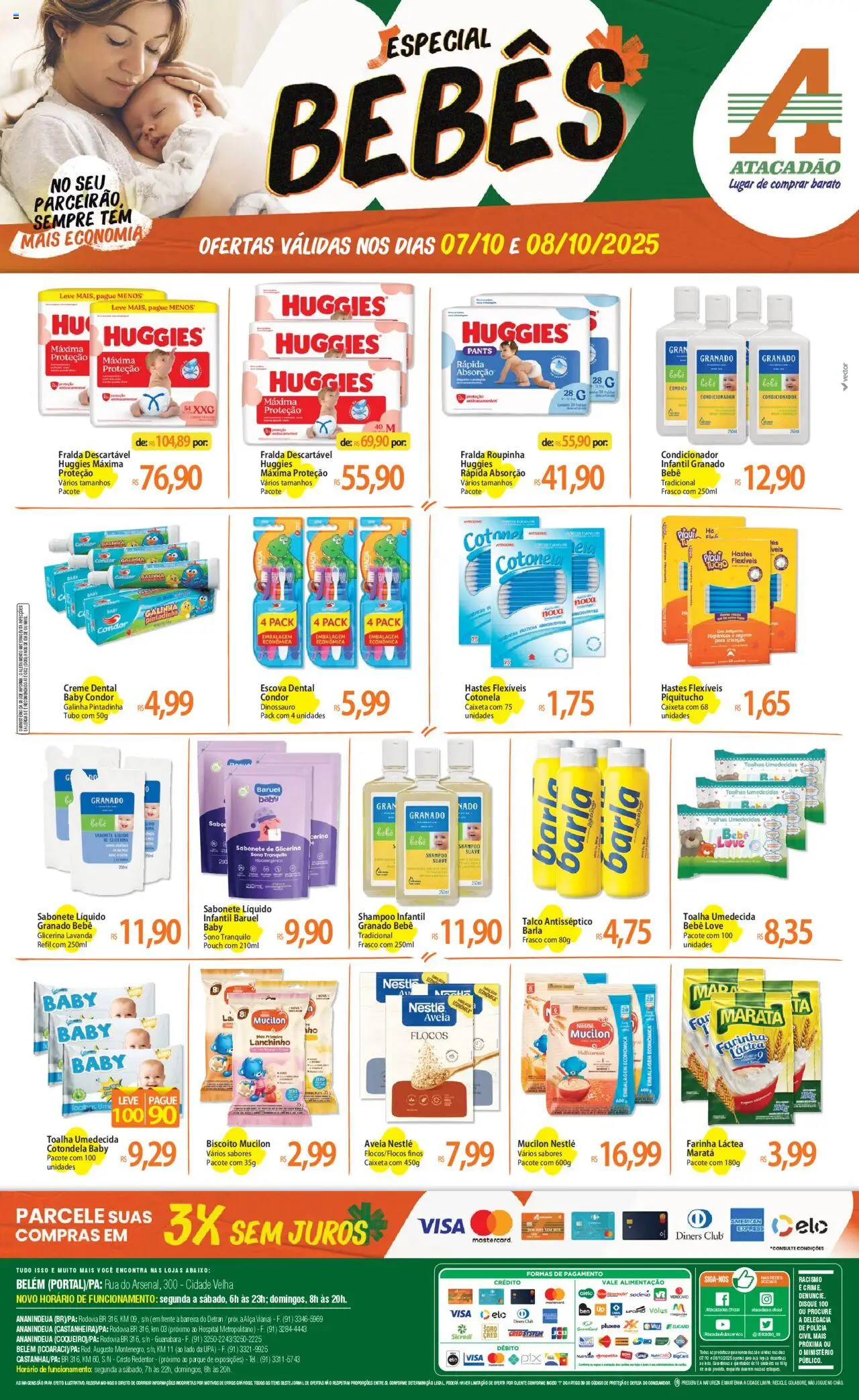 Atacadão folheto "Ofertas - PA" válido a partir de 07/10/2025 - número de página 1