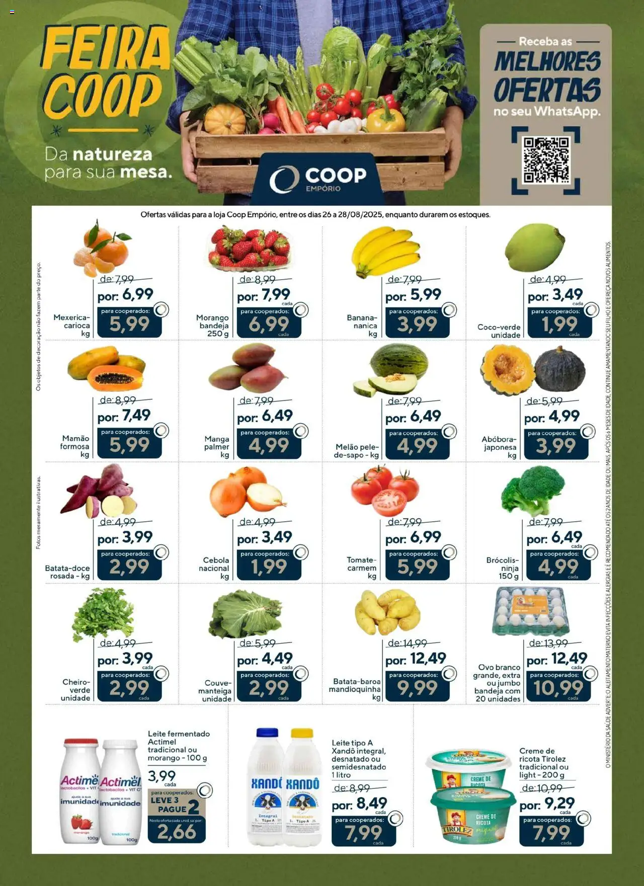 Coop folheto "Ofertas do Açougue Benassi" válido a partir de 26/08/2025 - número de página 1