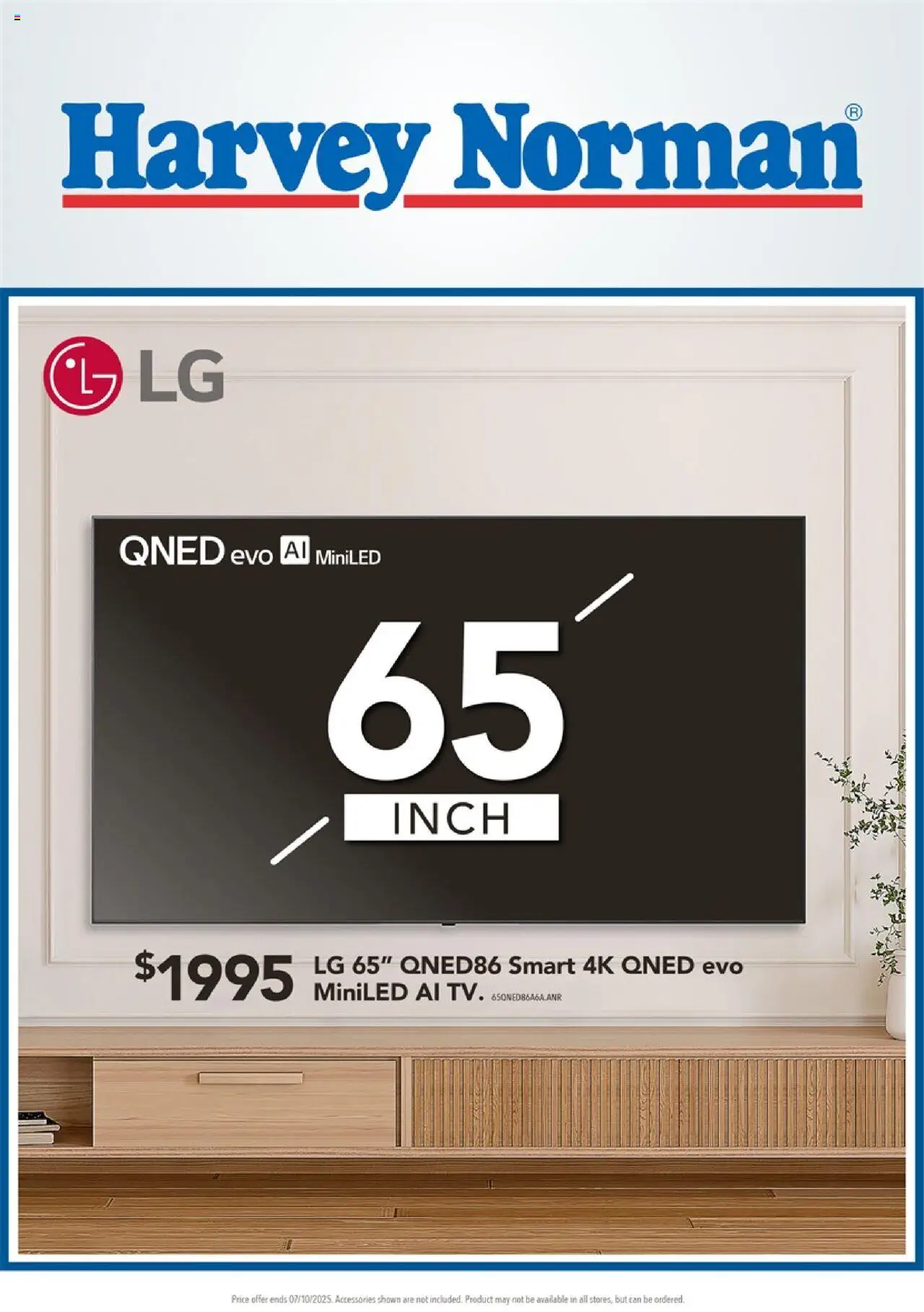 Catalogue Harvey Norman catalogue valid from 4 Oct 2025 - page 1