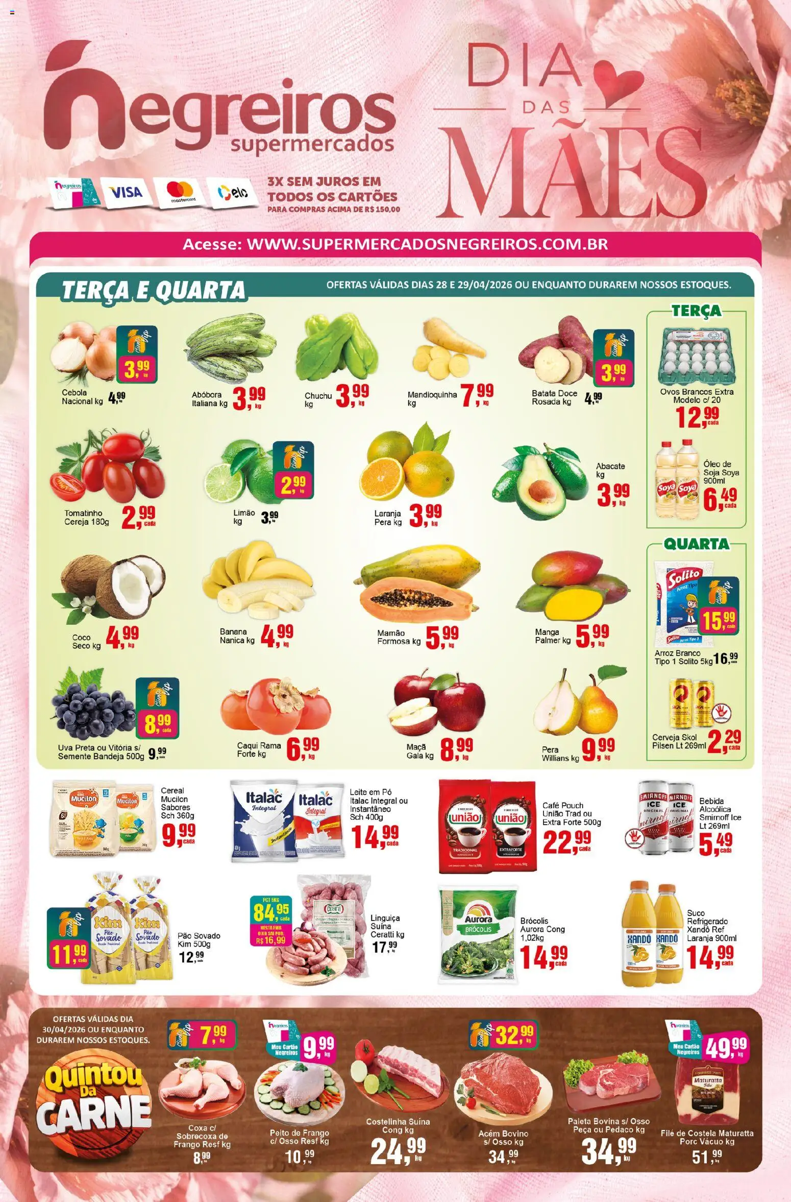 Pré-Visualização do folheto "Negreiros - Ofertas da semana" da loja Negreiros válido a partir de 28/04/2026