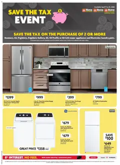 Preview of leaflet Home Hardware - Appliances from shop Home Hardware is valid from Apr 09, 2026
