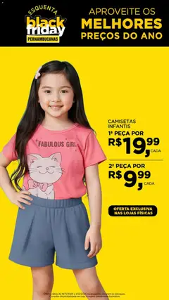 Pré-Visualização do folheto "Black Friday" da loja Pernambucanas válido a partir de 19/11/2025