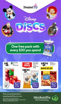 Preview of catalogue Catalogue North Island from shop Woolworths valid 11 Aug 2025