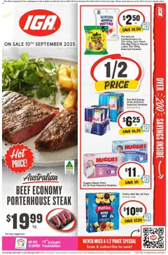 Preview of catalogue Catalogue VIC from shop IGA valid 10/09/2025