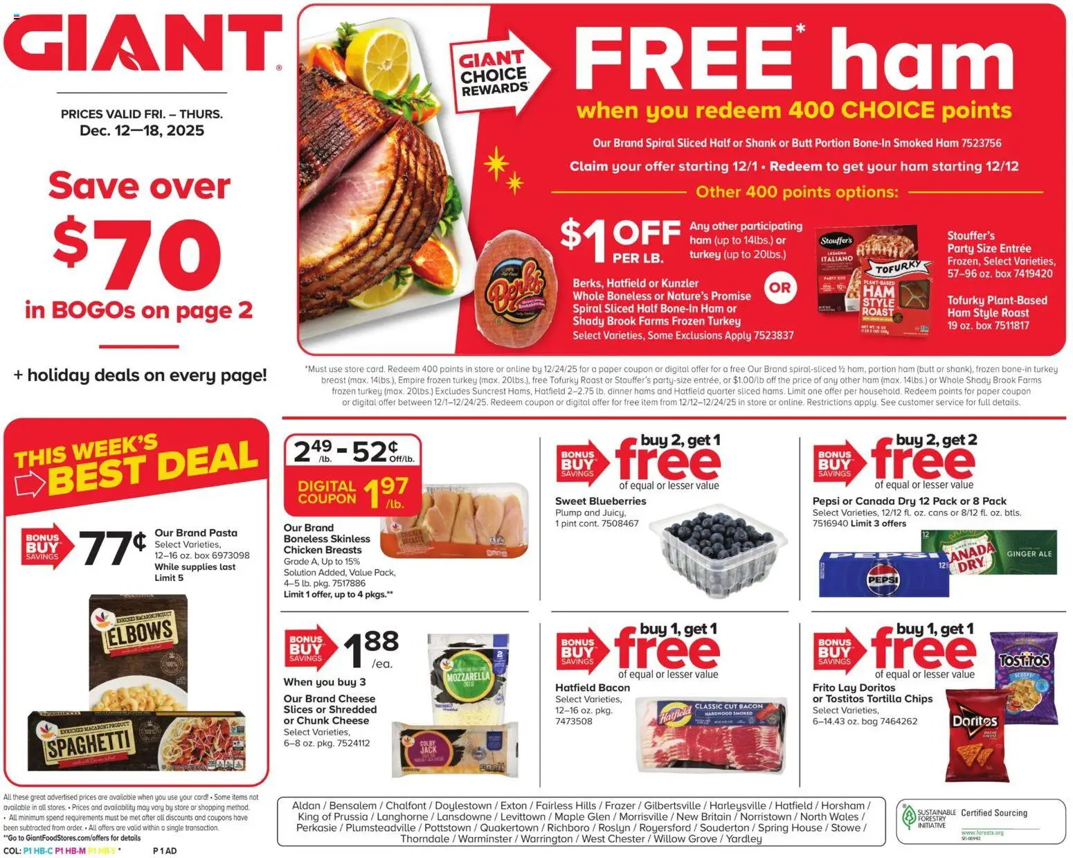 Ad Preview of Giant Weekly Ad from 12/12/2025