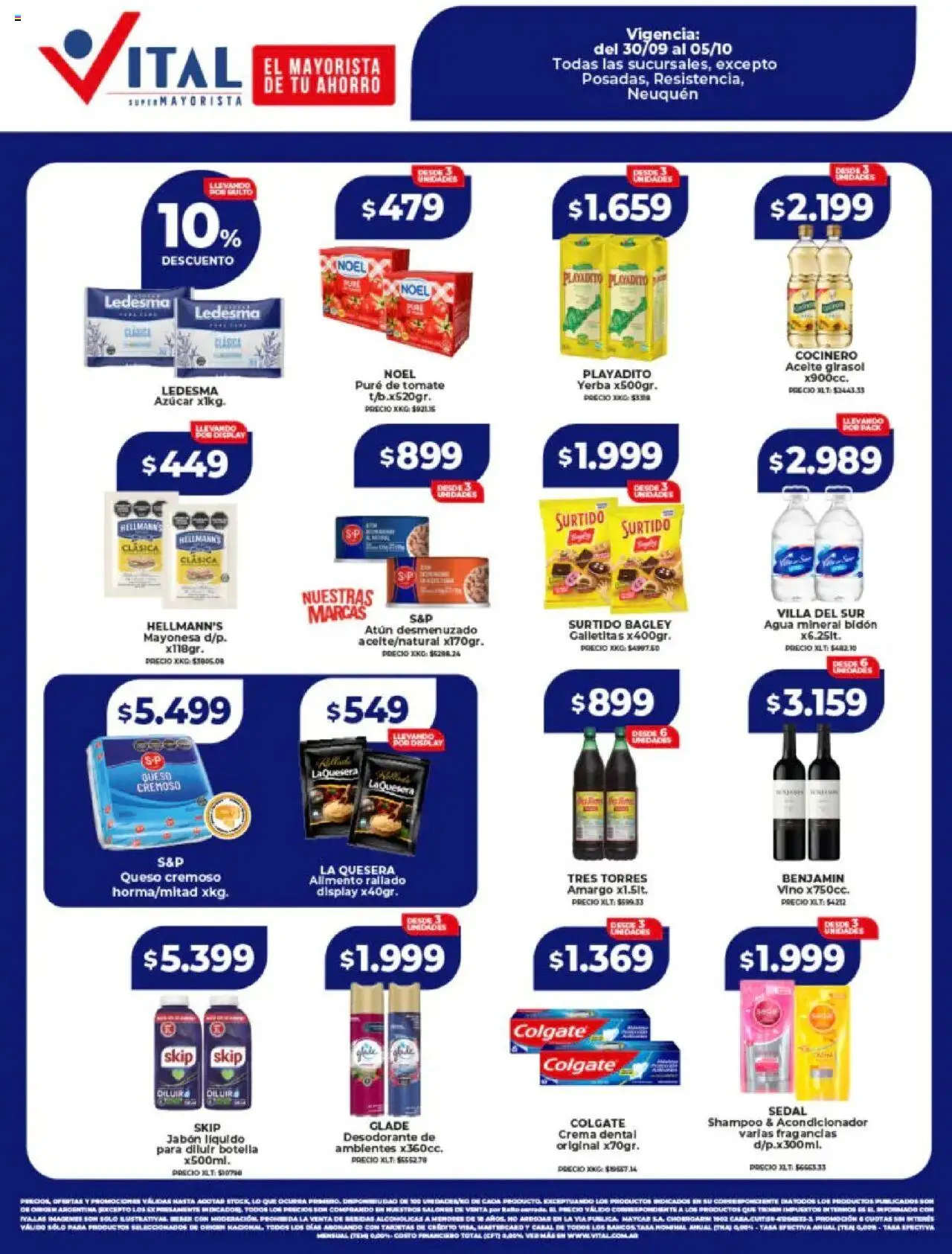 Vital Ofertas del 30/09/2025 >> Catálogo
