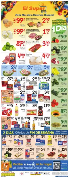 Ad Preview of El Super Weekly Ad - AK from 09/17/2025