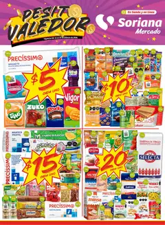 Vista previa las ofertas de la tienda Soriana - Pesito Valedor Mercado: Camp, Chia, Oax, Q. Roo, Tab, Yuc desde el 12/02/2026 