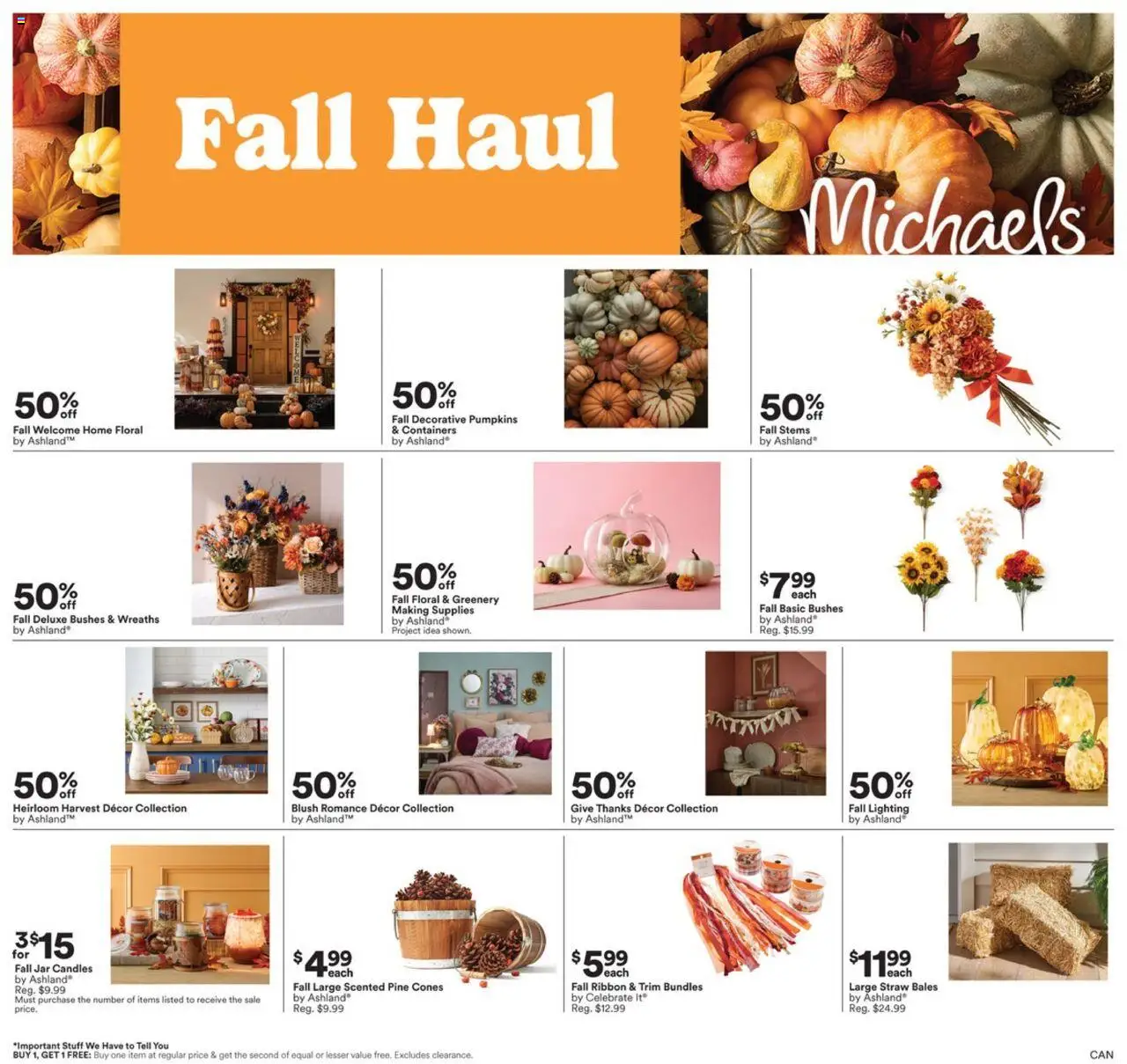 Michaels flyer valid from Sep 26, 2025 - page number 1