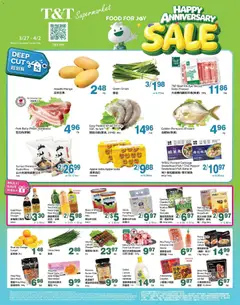 Preview of leaflet T&T Supermarket weekly flyer - BC from shop T&T Supermarket is valid from Mar 27, 2026