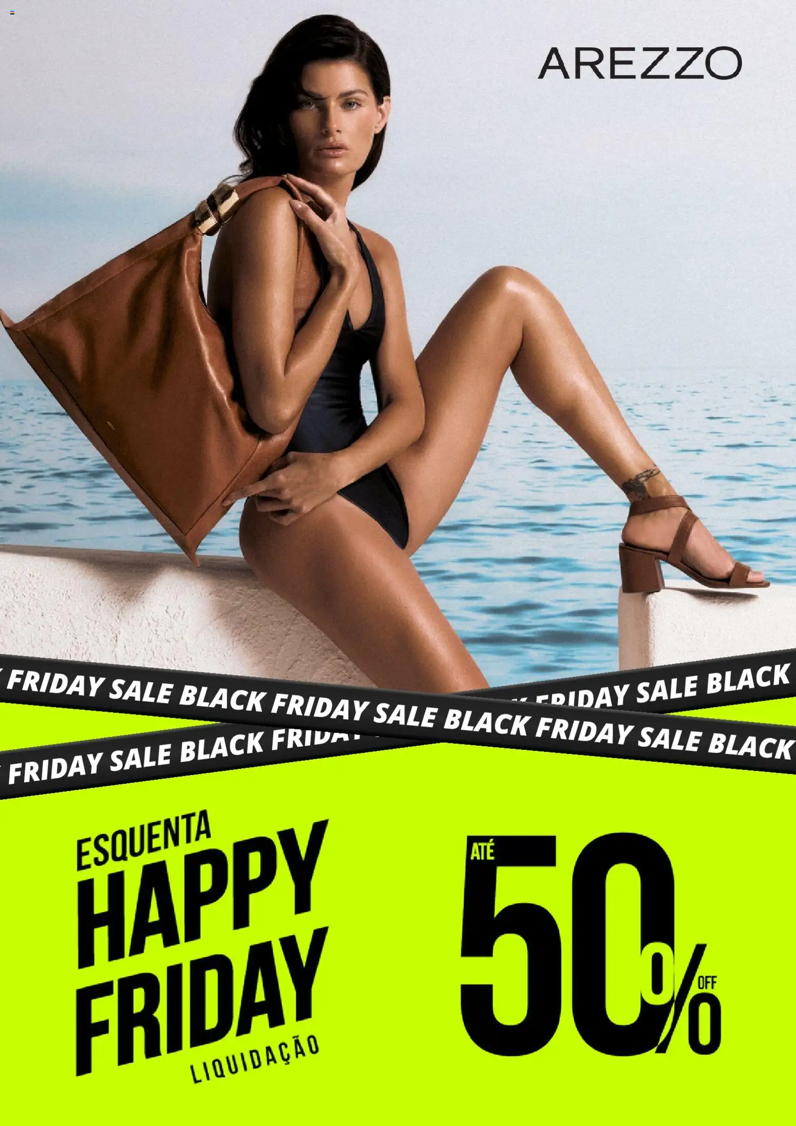 Pré-Visualização do folheto "Black Friday" da loja Arezzo válido a partir de 12/11/2025