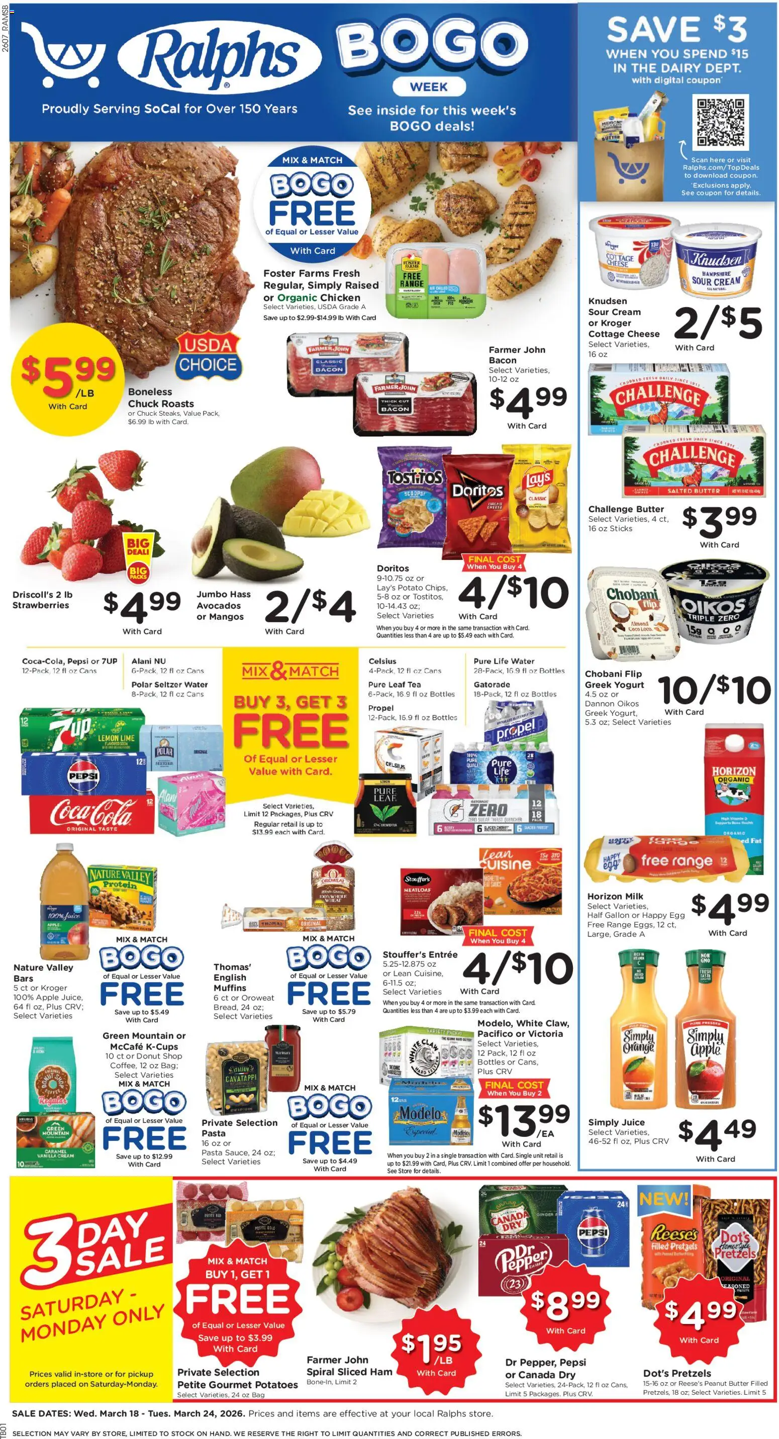 Ad Preview of Ralphs Ralphs Weekly Ad from 03/18/2026