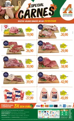 Pré-Visualização do folheto "Ofertas - TO" da loja Atacadão válido a partir de 20/09/2025