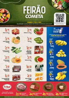 Pré-Visualização do folheto "Cometa Supermercados ofertas Feirão" da loja Cometa Supermercados válido a partir de 12/04/2026