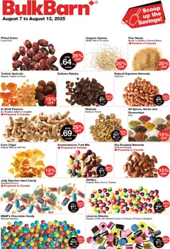 Preview of leaflet Weekly Flyer from shop Bulk Barn is valid from Aug 07, 2025