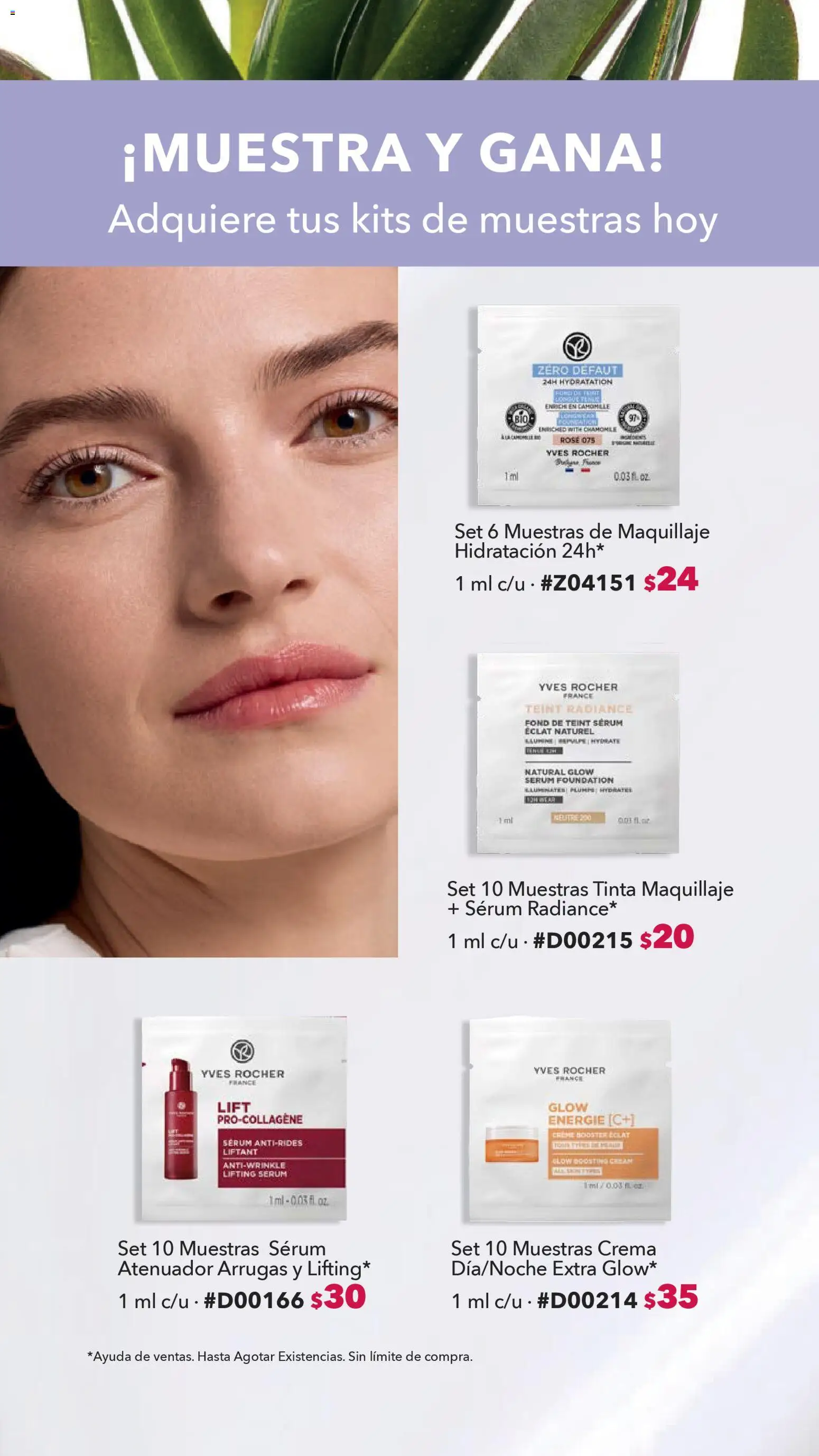 Vista previa las ofertas de la tienda Yves Rocher - Yves Rocher Muestra y gana desde el 03/03/2026 