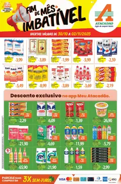 Pré-Visualização do folheto "Ofertas - PI" da loja Atacadão válido a partir de 30/10/2025