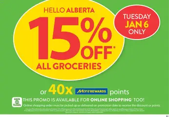 Preview of leaflet Weekly Flyer - AB from shop Save on foods is valid from Jan 01, 2026