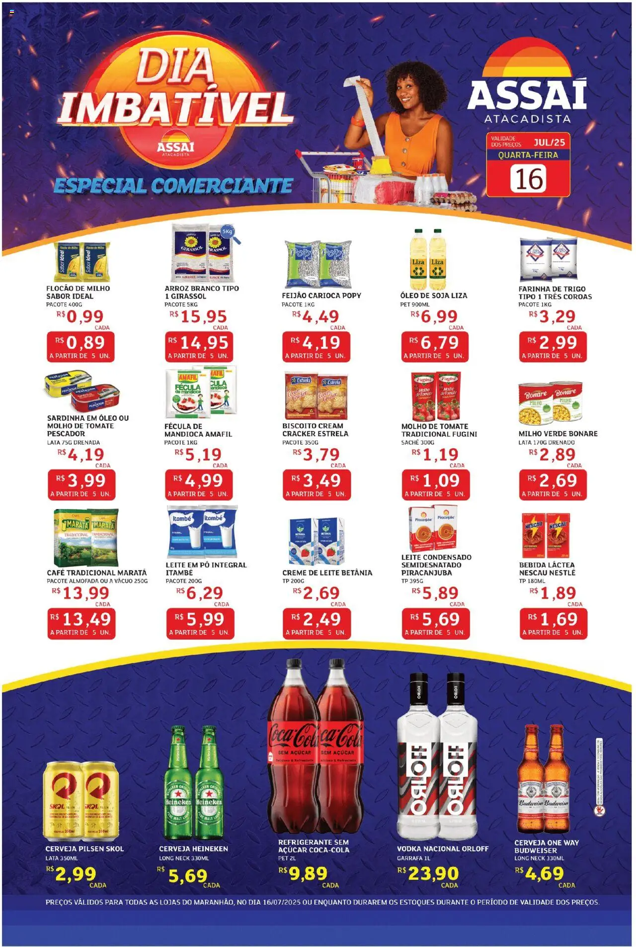 Assaí Atacadista folheto "Encarte - MA" válido a partir de 16/07/2025 - número de página 1