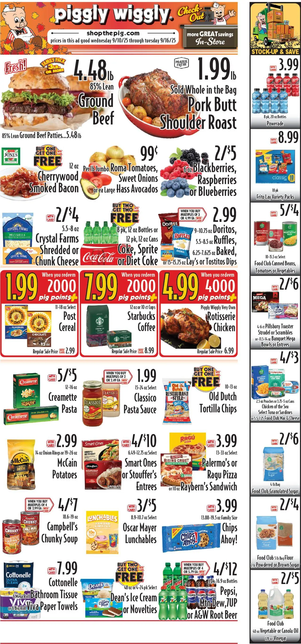 Piggly Wiggly Weekly Ad - WI from 09/10/2025 - Flyer - Page number 1