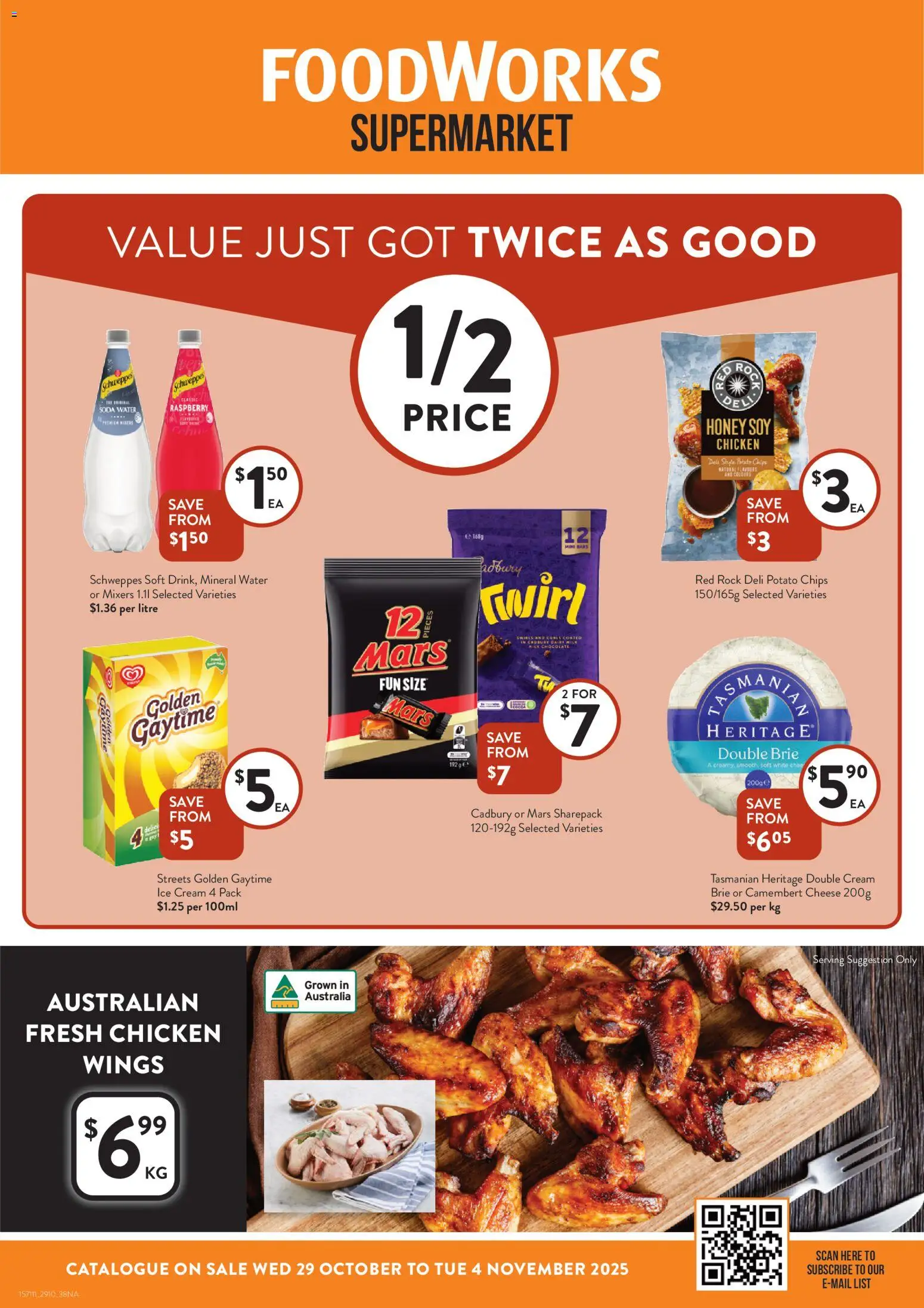 Foodworks catalogue valid from 29/10/2025 - page 1